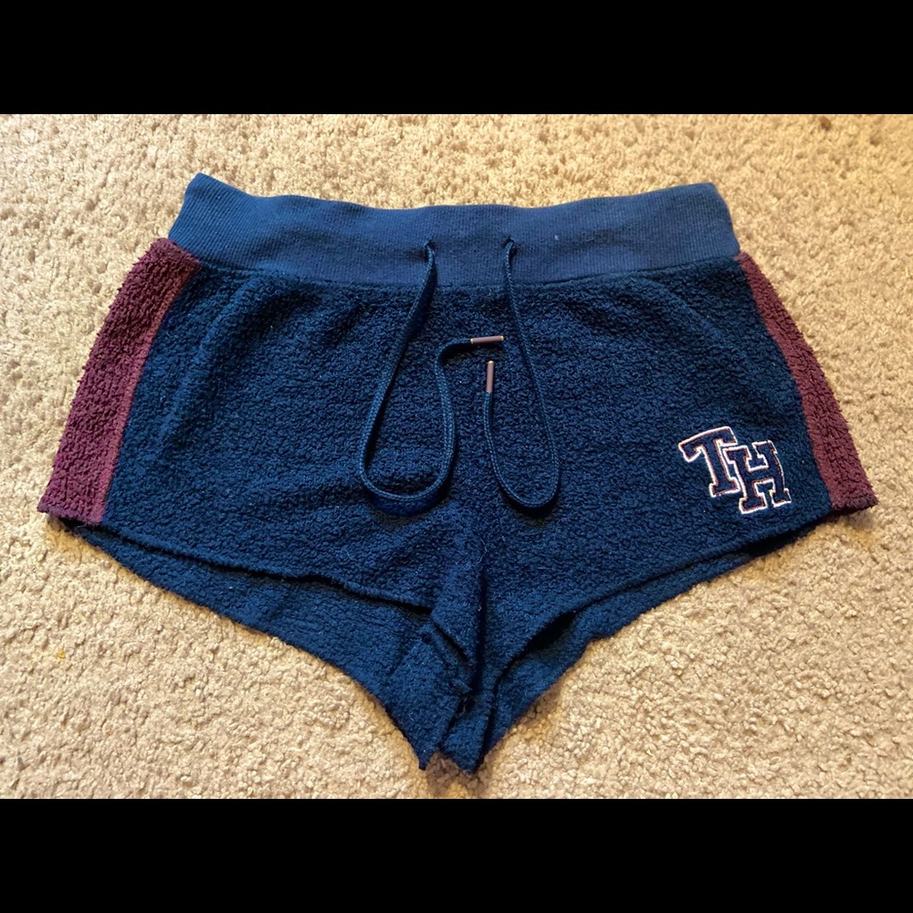 Navy blue Tommy Hilfiger booty shorts